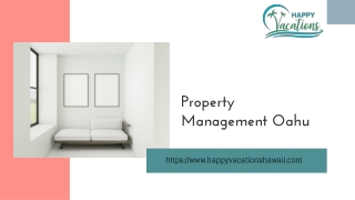 Property Management Oahu - happyvacationshawaii.com