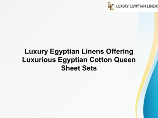 Luxury Egyptian Linens Offering Luxurious Egyptian Cotton Queen Sheet Sets