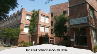 Top CBSE Schools in South Delhi