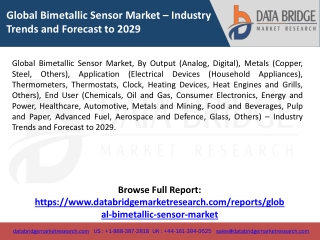 Global Bimetallic Sensor Market