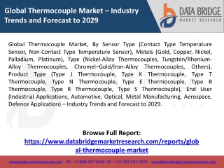 Global Thermocouple Market