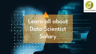 Learn all about Data Scientist Salary