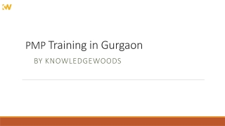 PMP Training in Gurgaon