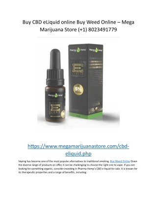 Buy CBD eLiquid online Buy Weed Online – Mega Marijuana Store ( 1) 8023491779