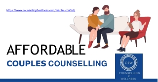 Affordable Couples Counselling: Rebuilding Relationships at Counselling2wellness