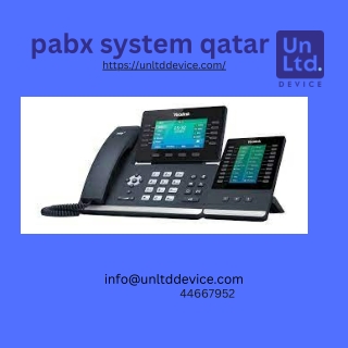 pabx system qatar
