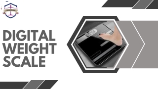 Digital Weight Scale