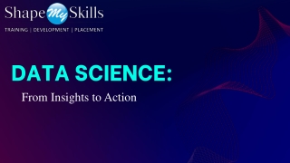 Data Science From Insights to Action