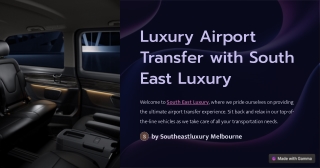 luxury airport transfer