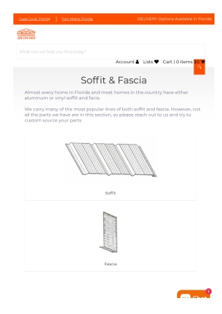 Aluminum Soffit and Fascia