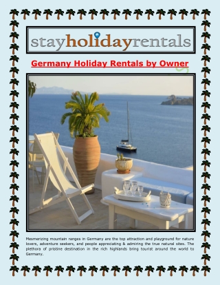Germany Holiday Rentals by Owner