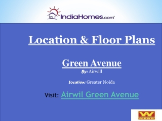 Airwil Green Avenue Greater Noida