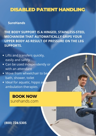 Disabled Patient Handling