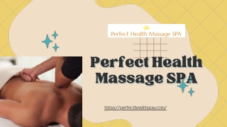 Body Massage Dubai | Perfecthealthspa.com