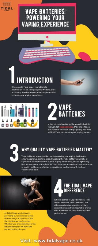 Vape Batteries - Powering Your Vaping Experience