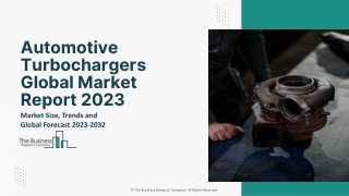 Automotive Turbochargers Global Market Report 2023