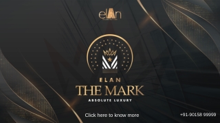 Elan The Mark Sector 106 Dwarka Expressway Gurgaon Commercial