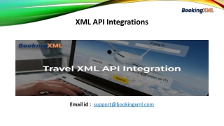 XML API Integrations