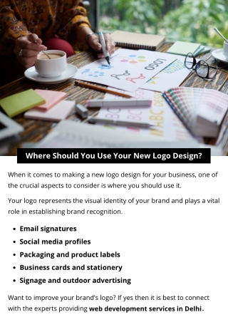 Where Should You Use Your New Logo Design