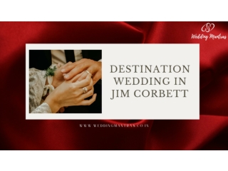 Best Wedding Venues in Jim Corbett