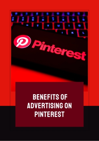 _benefits of advertising on Pinterest