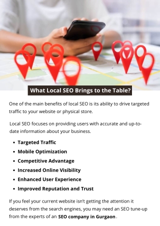 What Local SEO Brings to the Table