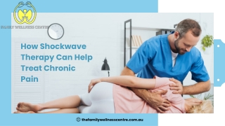 How Shockwave Therapy Can Help Treat Chronic Pain