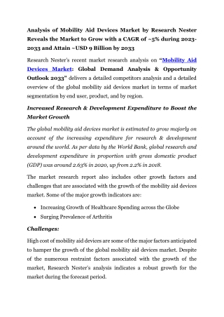 Mobility Aid Devices Market_PR