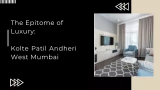 Kolte Patil Andheri West Mumbai - PDF