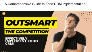 A Comprehensive Guide to Zoho CRM Implementation