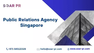 Public Relations Agency Singapore - Soar PR