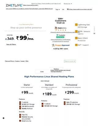 What is Shared Hosting? Know about the services from ZNetLive