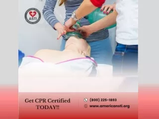 The Most Effective & Recognized CPR Certification Course Online