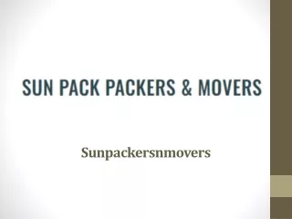 packers movers Bhopal ppt