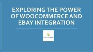 Exploring The Power Of Woocommerce And Ebay Integration