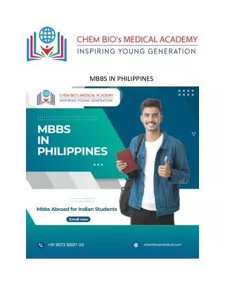 chem mbbs in philippines