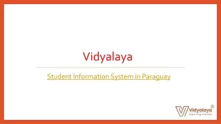 Student Information System in Paraguay