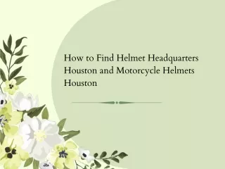 Helmet Headquarters Houston