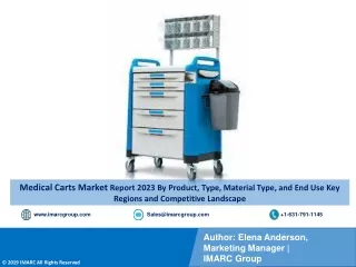 Medical Carts Market Report 2023-2028 PDF, Industry Trend, Analysis and Revenue