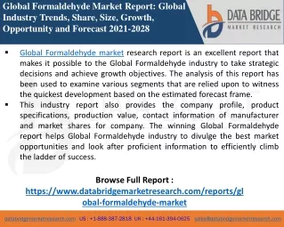 Formaldehyde -Chemical Material