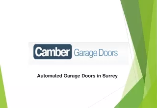 Automated Garage Doors in Surrey