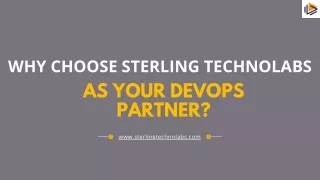 Why Choose Sterling Technolabs as your DevOps Partner?