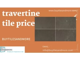 how travertine tile price differ from other tiles