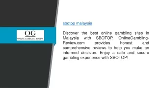 Sbotop Malaysia Onlinegambling-review.com