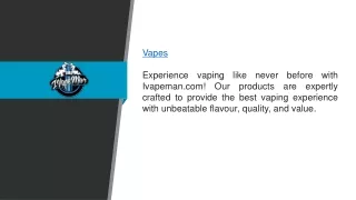 Vapes  Ivapeman.com