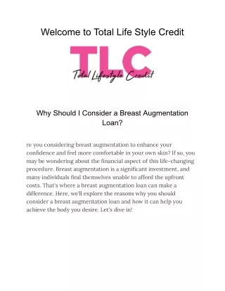 Why Should I Consider a Breast Augmentation Loan_ (1)