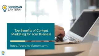 Top Benefits of Content Marketing for Your Business
