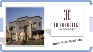 Interior Fitout Dubai Hills