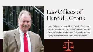 Law Offices of Harold J. Cronk