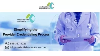 Simplifying the Provider Credentialing Process